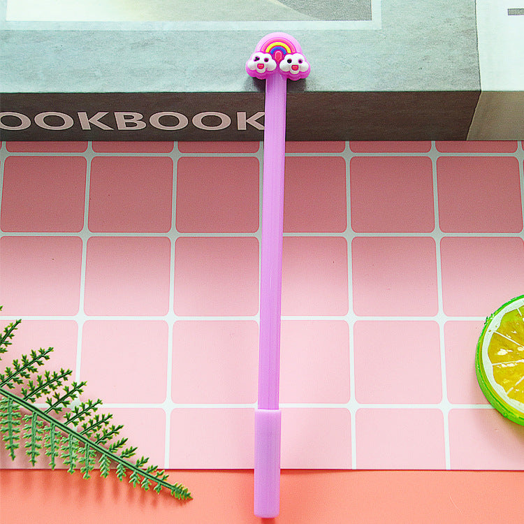 Wholesale Plastic Cartoon Rainbow Cloud Ballpoint Pen